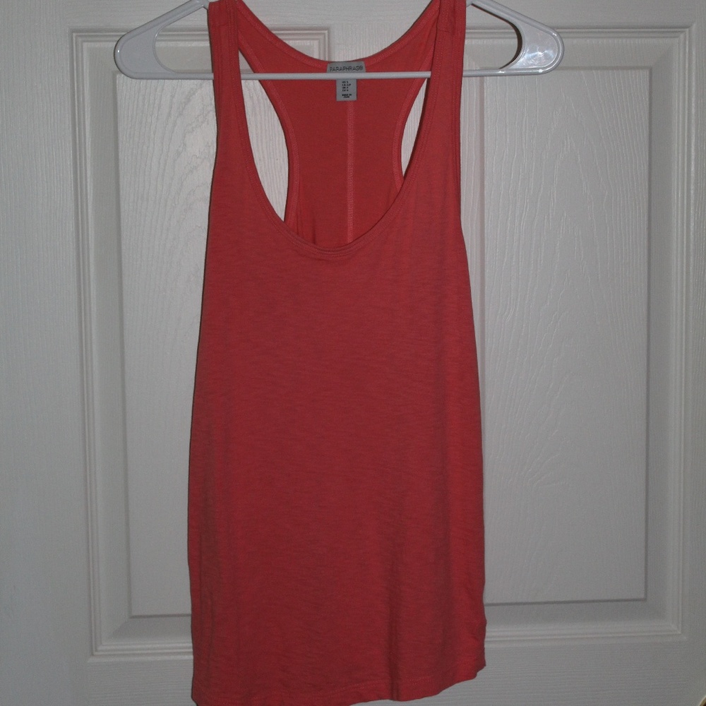 Pink tank top